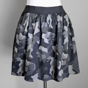 Banana Republic Skirts - Banana Republic Gray Camo A-Line Mini Skirt Banana Republic Skirts - Banana Republic Gray Camo A-Line Mini Skirt